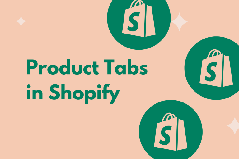 Adding Product Tabs in Shopify
